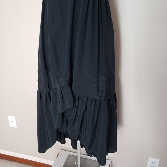 100% Silk Juicy Couture Black Dress - Picture 6 of 16